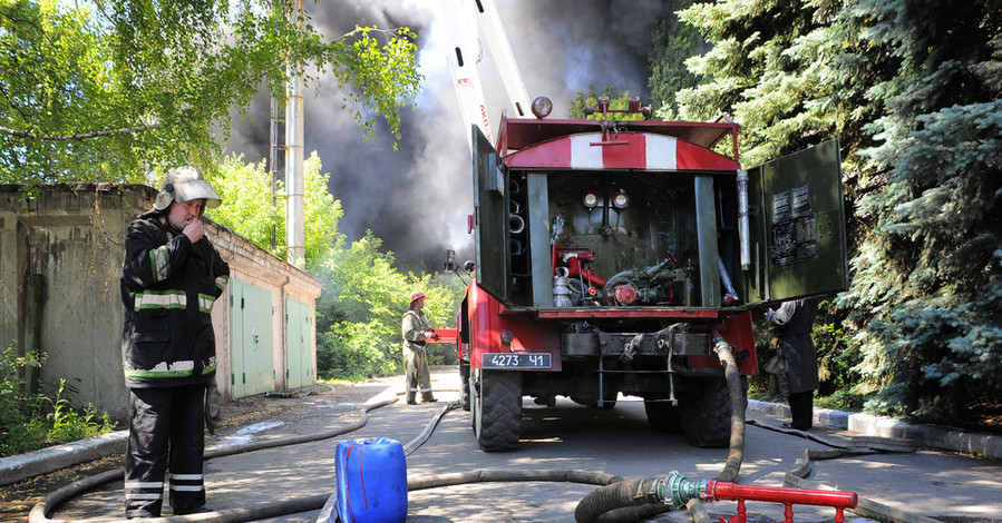 В Запорожской области подожгли налоговую