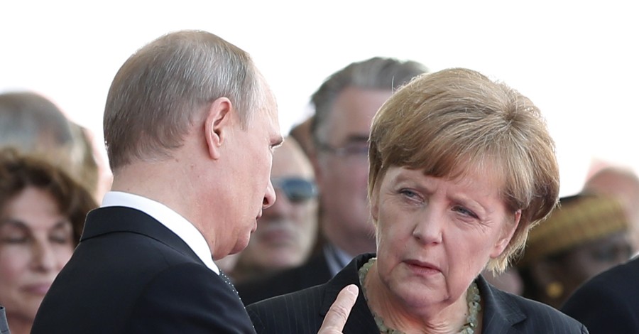 Путин и Меркель обсудили газовые проблемы Украины