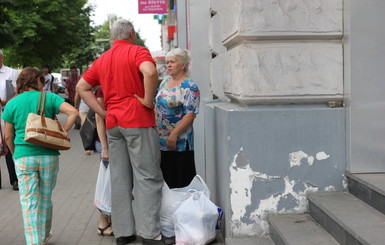 Беженцы с востока приезжают 