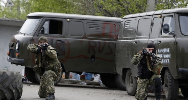 В Донецке Нацгвардия отбилась от штурма военной части