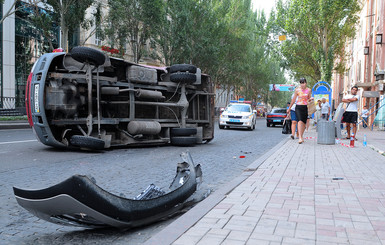 Статистика ДТП в Киеве: 93 погибших за полгода