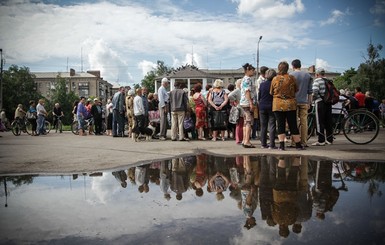 Жители Славянска и Краматорска возвращаются домой