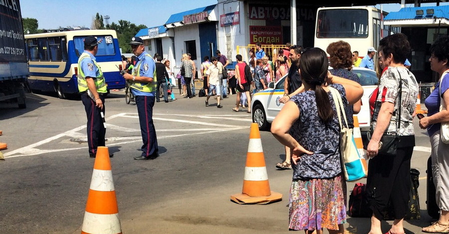 В Днепропетровске шутники 