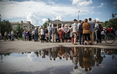 Славянск подключен к электроснабжению почти на 100% 