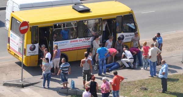 В одесской маршрутке мужчина умер от жары