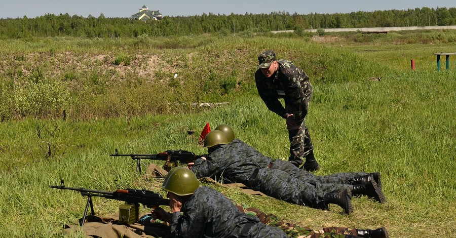 Снайперы батальона 