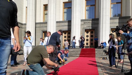 Инаугурация Владимира Зеленского: хроника события в фотографиях