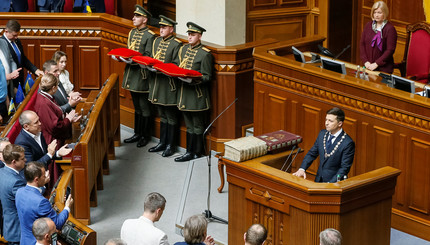 Владимир Зеленский в Верховной Раде