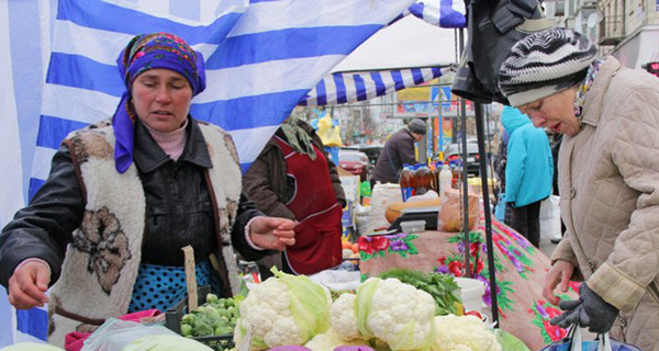 В Киеве один день будут торговать дешевыми продуктами