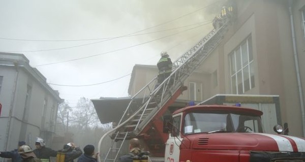 В Херсоне вспыхнула кондитерская фабрика