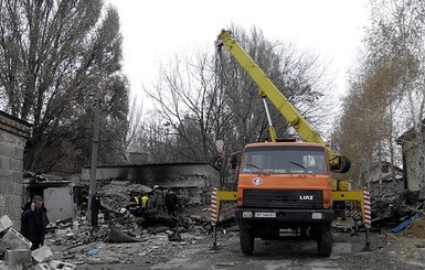 Во время взрыва в запорожских гаражах погиб один человек