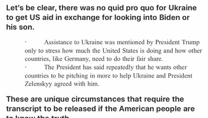 Тайная инструкция Белого дома, как реагировать на звонок Трампа Зеленскому
