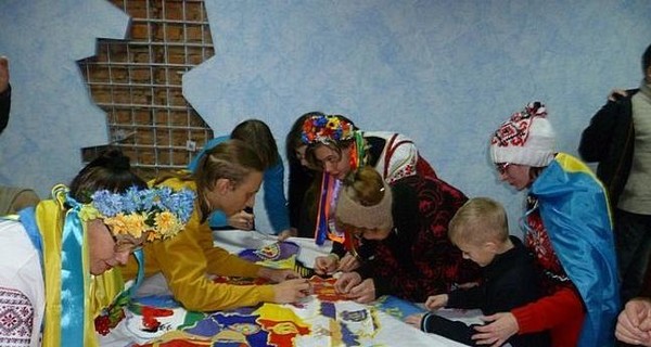 Запорожцы вышьют рекордную карту Украины