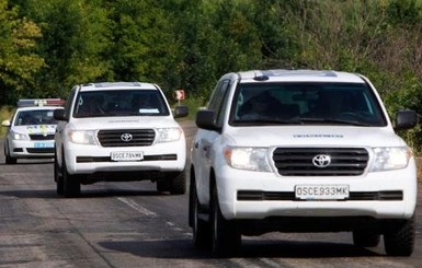 На Донбассе патруль ОБСЕ попал под обстрел