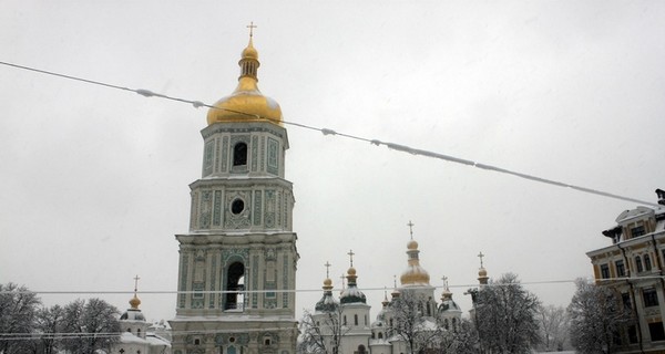 Киевляне перекрыли подходы к Софийской площади