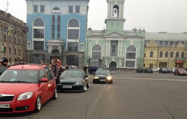 В Киеве перекрыли Контрактовую площадь 