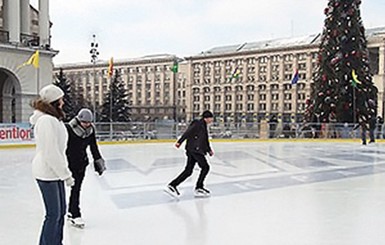 В центре Киева 