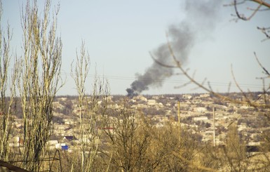 В Луганске вновь неспокойно: в частном секторе горели дома