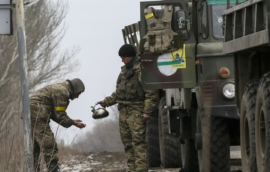 Отвод техники в зоне АТО начнется 24 февраля 