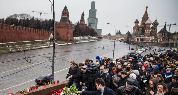 В Москве пройдет траурный марш в память об убитом Борисе Немцове