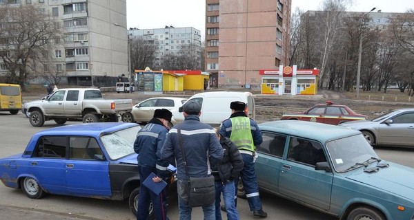 В Харькове мужчина догнал виновника ДТП