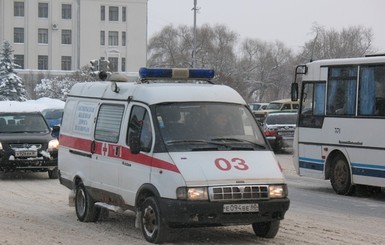 В Киеве неизвестные подрались с водителем автобуса