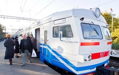 В Киеве поменялся график городской электрички