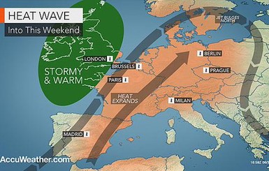 Из-за небывалой жары в Германии раскололось шоссе