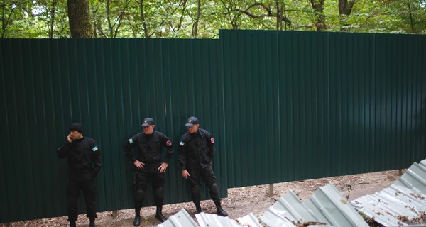 Парцхаладзе: Забор в лесу возле села Лесники Киево-Святошинского района должен быть снесен до 5 августа