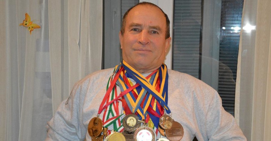 65-летний силач-гиревик с Днепропетровщины побил двенадцатилетний мировой рекорд