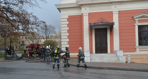 В центре Одессы горел старинный музей