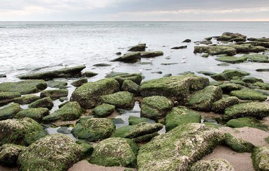 В Одессе исчезла часть моря