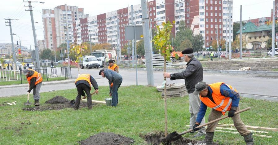 Во Львове на проспекте Черновола станет меньше пыли и больше тишины