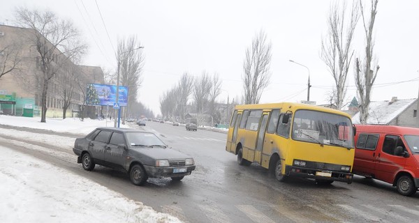 В Запорожье из-за лысой резины аварии происходят в 5 раз чаще обычного