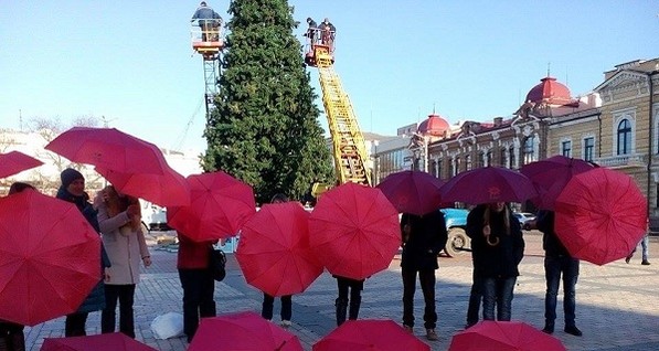 В Кировограде прошел флешмоб в защиту проституток