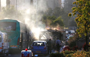 СМИ: в Иерусалиме взорвался автобус с пассажирами 