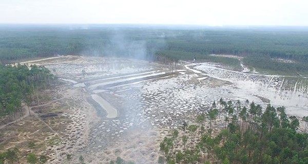 Янтарные старатели перебираются на новые места