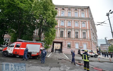 В столичной полиции загорелся тир