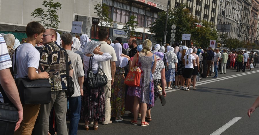 Крестный ход в Киеве: фото с места событий