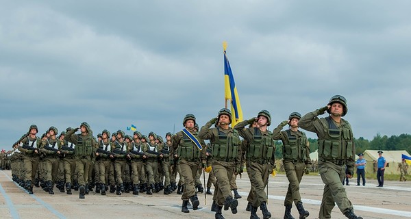 Опубликовано видео репетиции парада ко Дню Независимости 