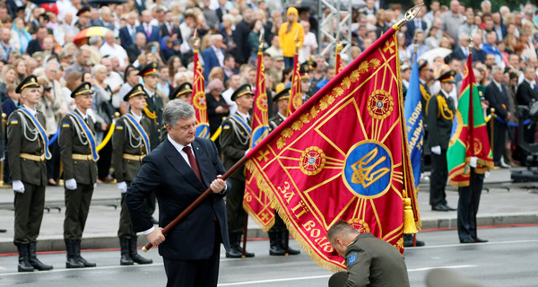 Порошенко на параде: 