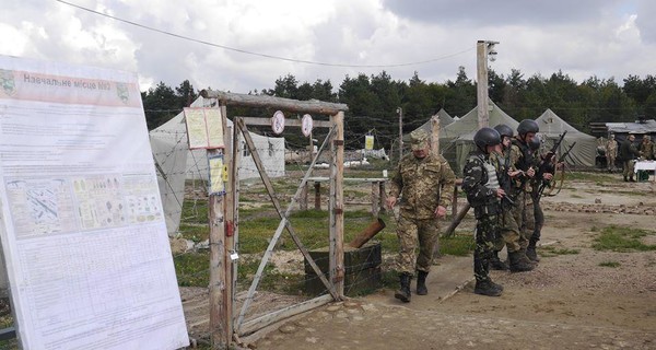 На Яворовском полигоне во время учений взорвалась граната