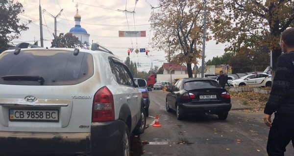 Председатель Черниговского облсовета попал в ДТП