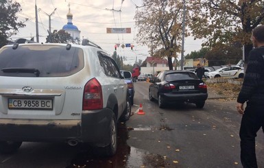 Председатель Черниговского облсовета попал в ДТП