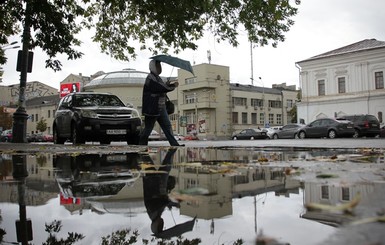 В Киеве за сутки выпала месячная норма осадков