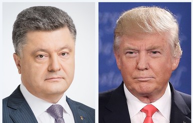 Порошенко поговорил с Трампом по телефону