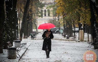 В воскресенье, 27 ноября, днем пройдет небольшой дождь с мокрым снегом