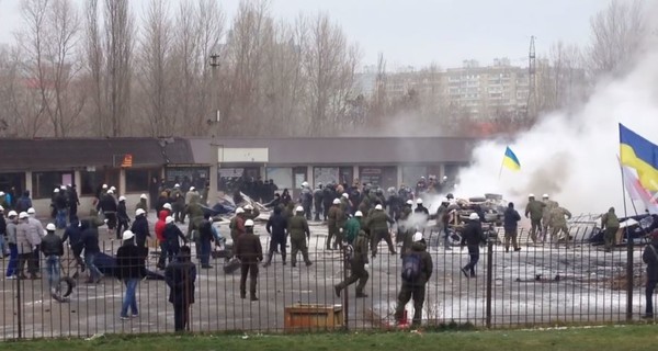 Появилось видео беспорядков на Ревуцкого, которые напомнили 