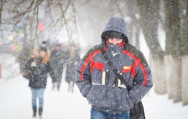 В воскресенье, 25 декабря, пройдет небольшой мокрый снег