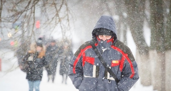 Завтра, 14 января, пройдет мокрый снег